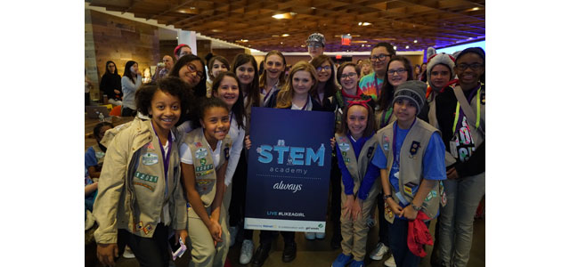 Always® #LikeAGirl and Walmart Team up to Support Girl Scouts and Encourage Girls to Stick with STEM