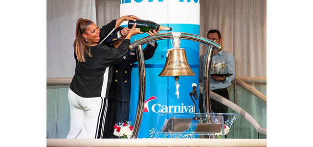Queen Latifah Names New Carnival Horizon in Naming Ceremony Showcasing Talented Young Artists of St. Jude Children’s Research Hospital®
