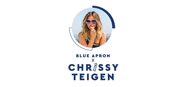 Introducing Blue Apron x Chrissy: Chrissy Teigen Brings Six of Her Favorite Recipes to Blue Apron Menus This Summer